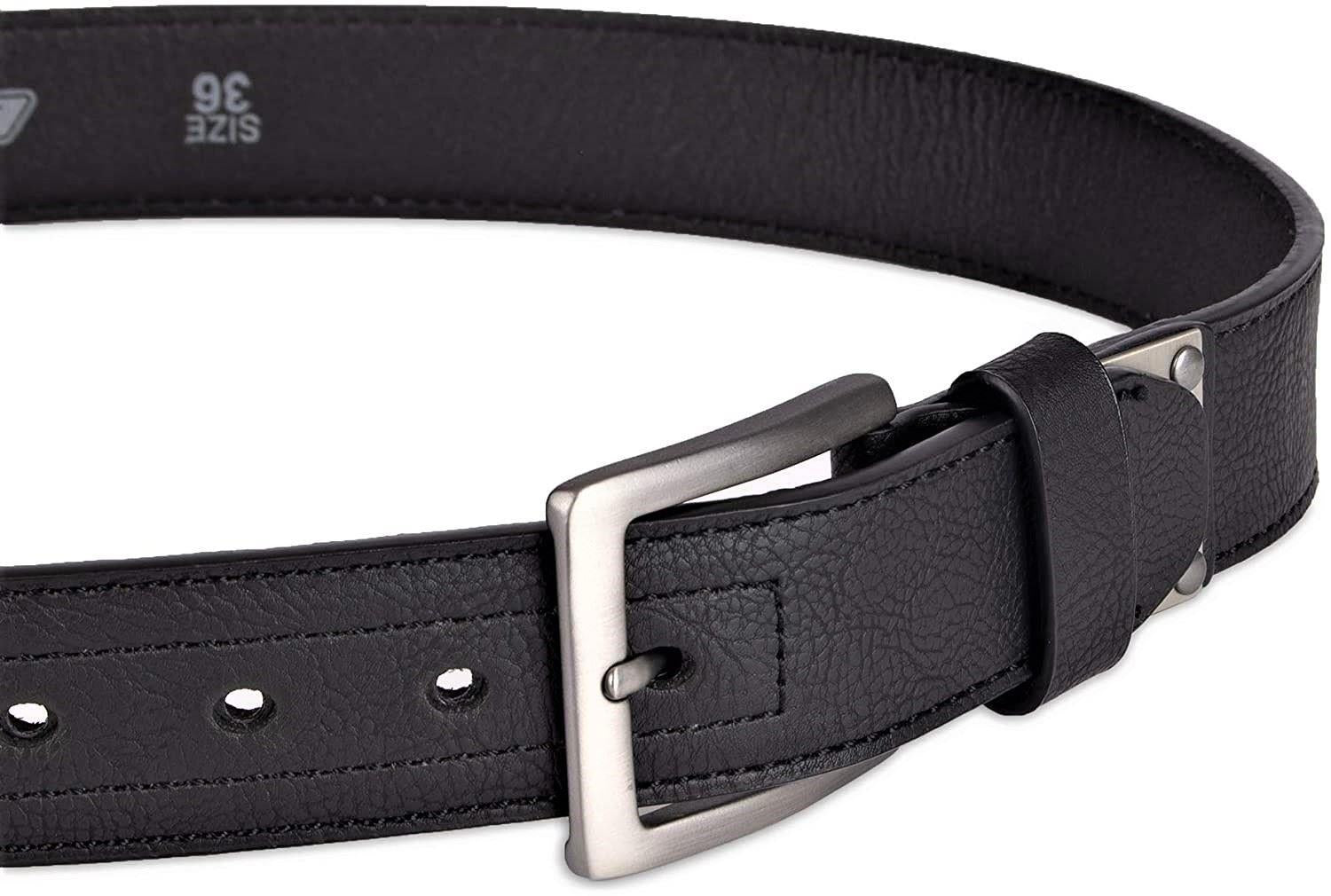 Dickies Men's 1.5'' Wide Heavy-Duty Industrial Work Belt - Durable Leather
