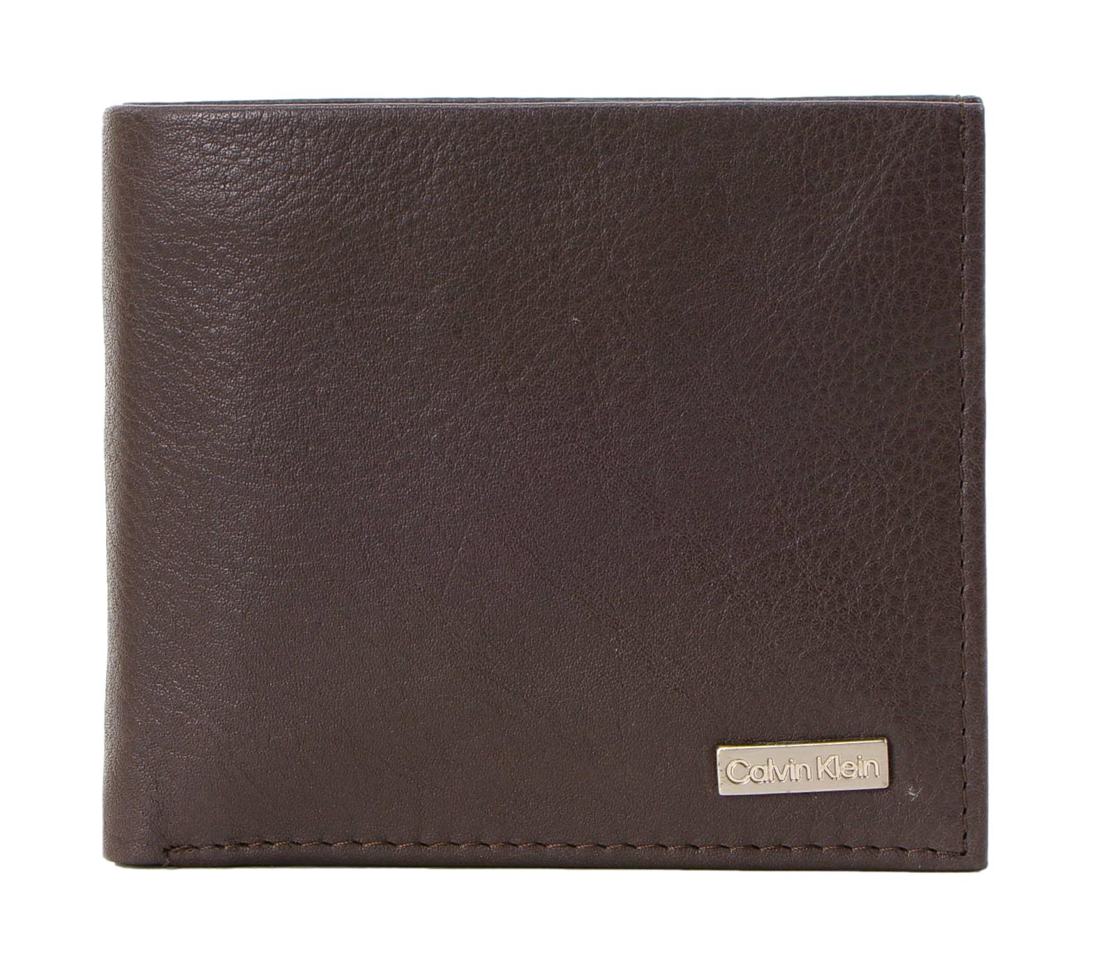 Calvin Klein Men s RFID Genuine Leather Wallet with Coin Pocket socallook