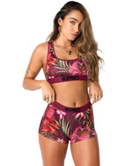 PSD Womens Sports Bra Sommer Garden Multi