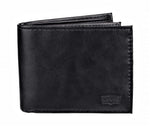 Levi's Men's RFID Bifold Leather Wallet Slim Classic Billfold