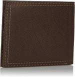Levi's Men's RFID Bifold Leather Wallet Slim Classic Billfold