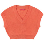 Socal Look Women's Sleeveless V-Neck Crop Top in Stretchable Viscose