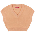 Socal Look Women's Sleeveless V-Neck Crop Top in Stretchable Viscose