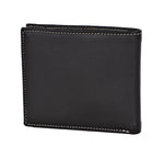 Timberland Men's Genuine Leather Bifold Passcase Wallet with Flip ID Pocket