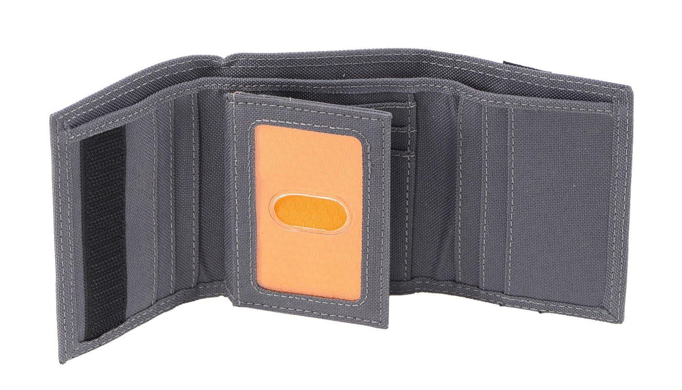 timberland men's trifold nylon wallet