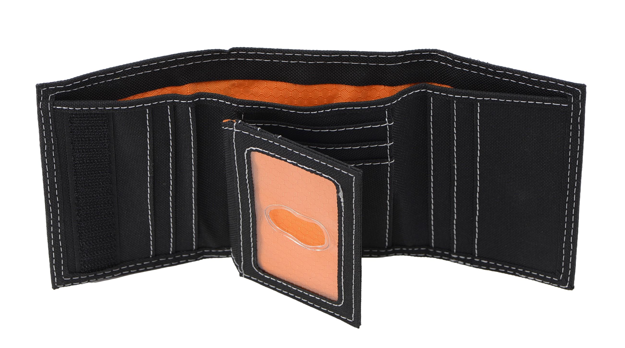Timberland PRO Men's Heavy Duty Fabric RFID Trifold Wallet with ID