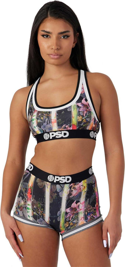 PSD Women's Floral Baller Sports Bra Multicolor