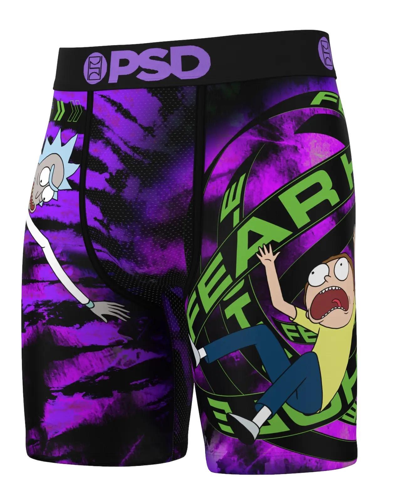 PSD Men's R&M Fear Hole Boxer Briefs - Breathable and Supportive Underwear