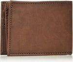 Levi's Men's RFID Bifold Leather Wallet Slim Classic Billfold