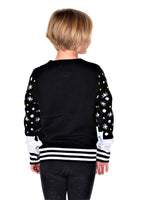 SOCAL LOOK Kids Ugly Christmas Sweater, Multicolor Long Sleeve Unisex Children Funny Festive Cute Rudolph Holiday Xmas Pullover for Boys & Girls