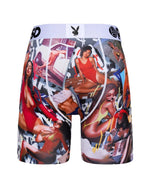 PSD Men's PB Current Mood Boxer Briefs Multi Color