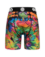 PSD Men's Shroomin' Boxer Briefs Multi Color