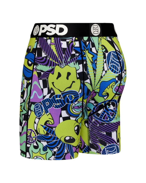 PSD Men's Psychotropic Boxer Briefs Multi Color