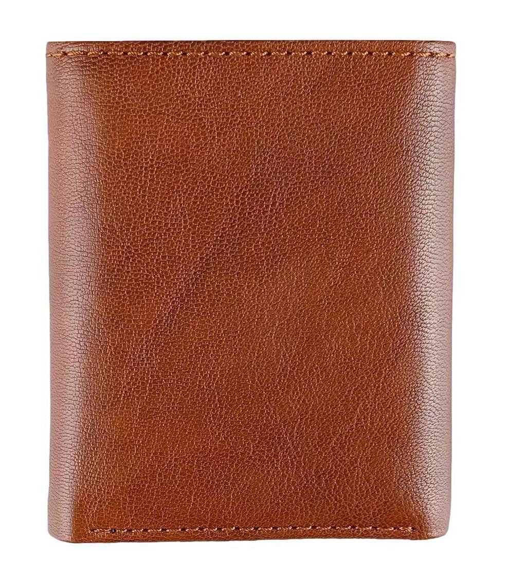 Levi's Men's RFID Trifold Leather Wallet -Slim Classic Billfold