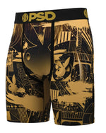 PSD Men's Playboy Deco Boxer Briefs - Breathable and Supportive Underwear