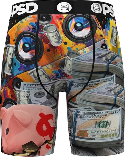PSD Men's Sound Spending Boxer Briefs - Breathable and Supportive Underwear