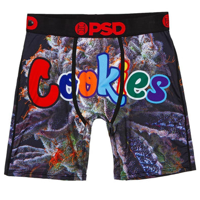 PSD Men's Cookies Flower Boxer Brief Multicolor