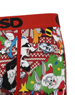 PSD Men's Looney Holiday Boxer Briefs - Breathable and Supportive Underwear