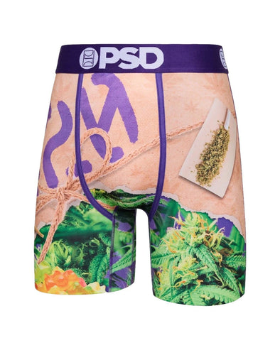 PSD Men's 420 Stash Boxer Briefs Multi Color