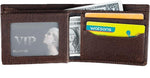 Levi's Men's RFID Bifold Leather Wallet Slim Classic Billfold
