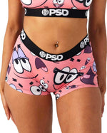 PSD Women's Patrick Faces Boyshorts Multicolor