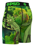 PSD Men's R&M Slime Rick Boxer Briefs - Breathable and Supportive Underwear
