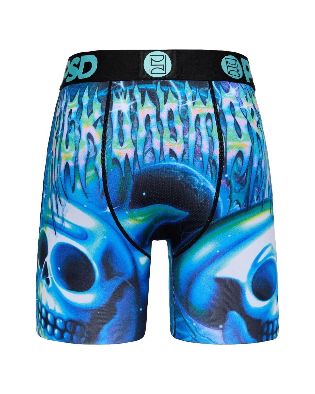 PSD Men's Rick & Morty Skulls Boxer Briefs Multi Color