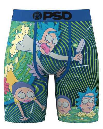 PSD Men's R&M Portal Haze Boxer Briefs - Breathable and Supportive Underwear