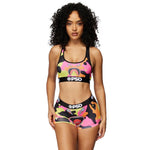 PSD Womens Warface Culture Sports Bra Multi