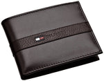 Tommy Hilfiger Men's Leather Bifold Wallet with Removal Card Holder