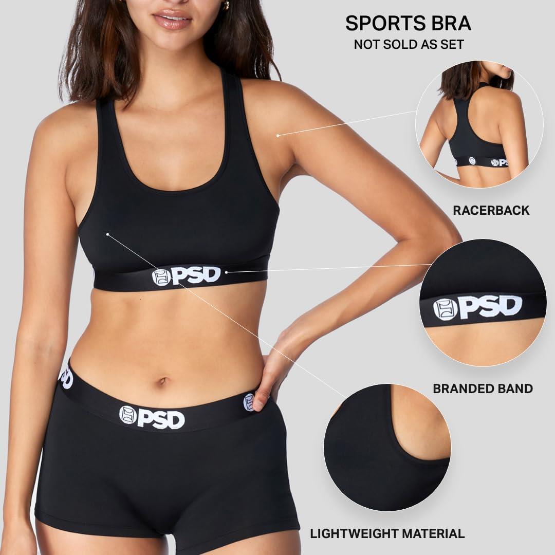 PSD Womens Sports Bra PPG Comic Multi