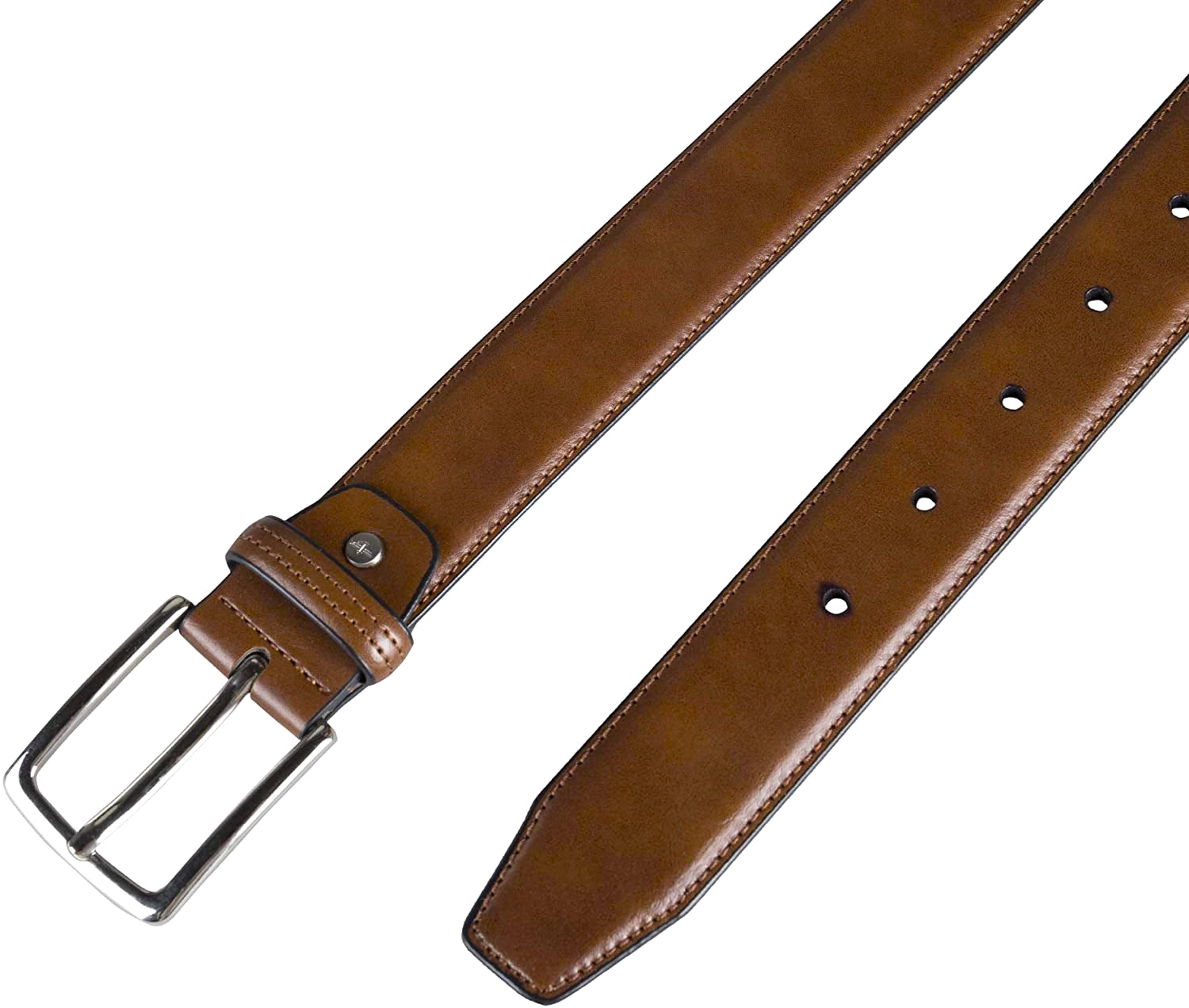 dockers men's leather dress belt 32MM FE SRS2 at Amazon Men's Clothing store