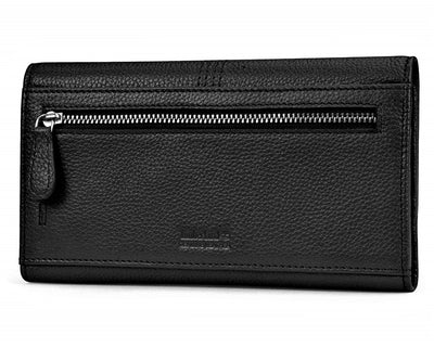 Timberland Womens Leather Wallet RFID Protection Snap button closure Clutch