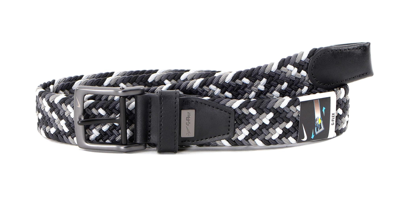 Nike Golf Multi-Weave Stretch Woven Belt Black/Grey/Dust Multi