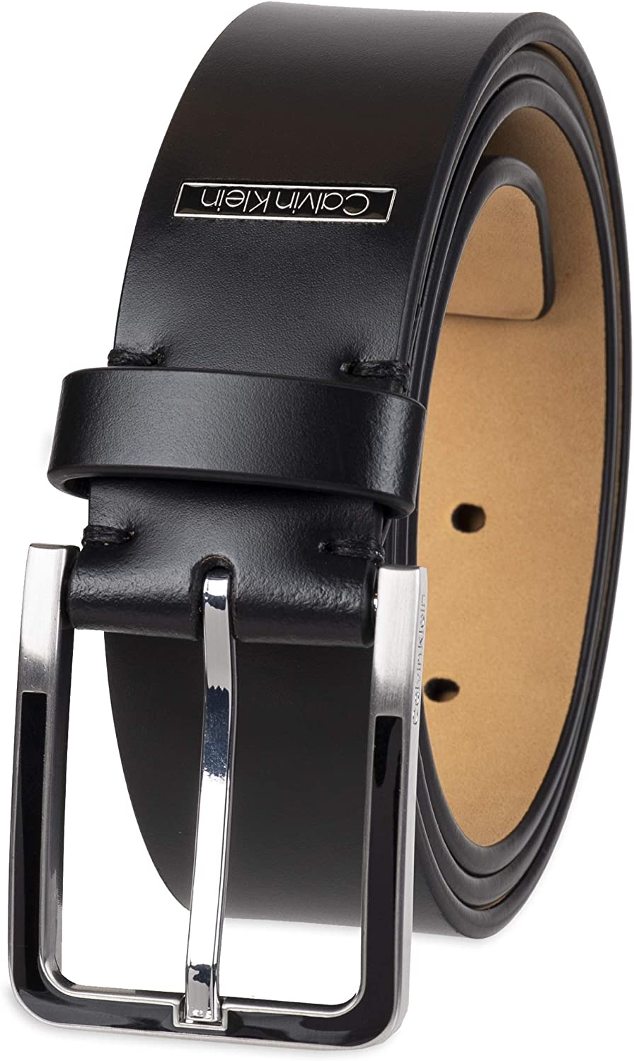Calvin Klein Men's 35mm Wide Leather CE Dress Belt Black socallook.com Calvin Klein Men's 35mm Wide Leather CE Dress Belt Black socallook.com