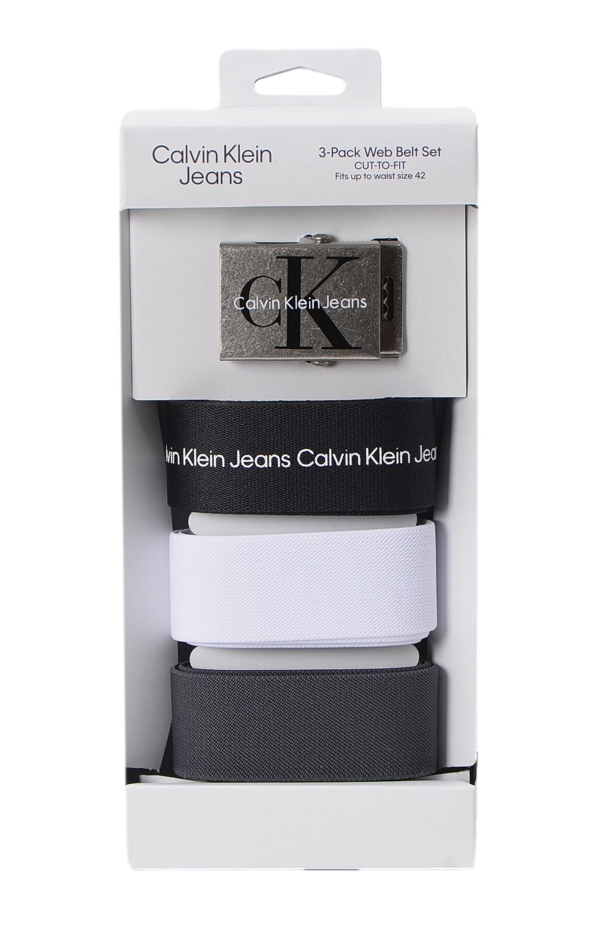 Calvin Klein Plaque Buckle Belt, Belts & Suspenders