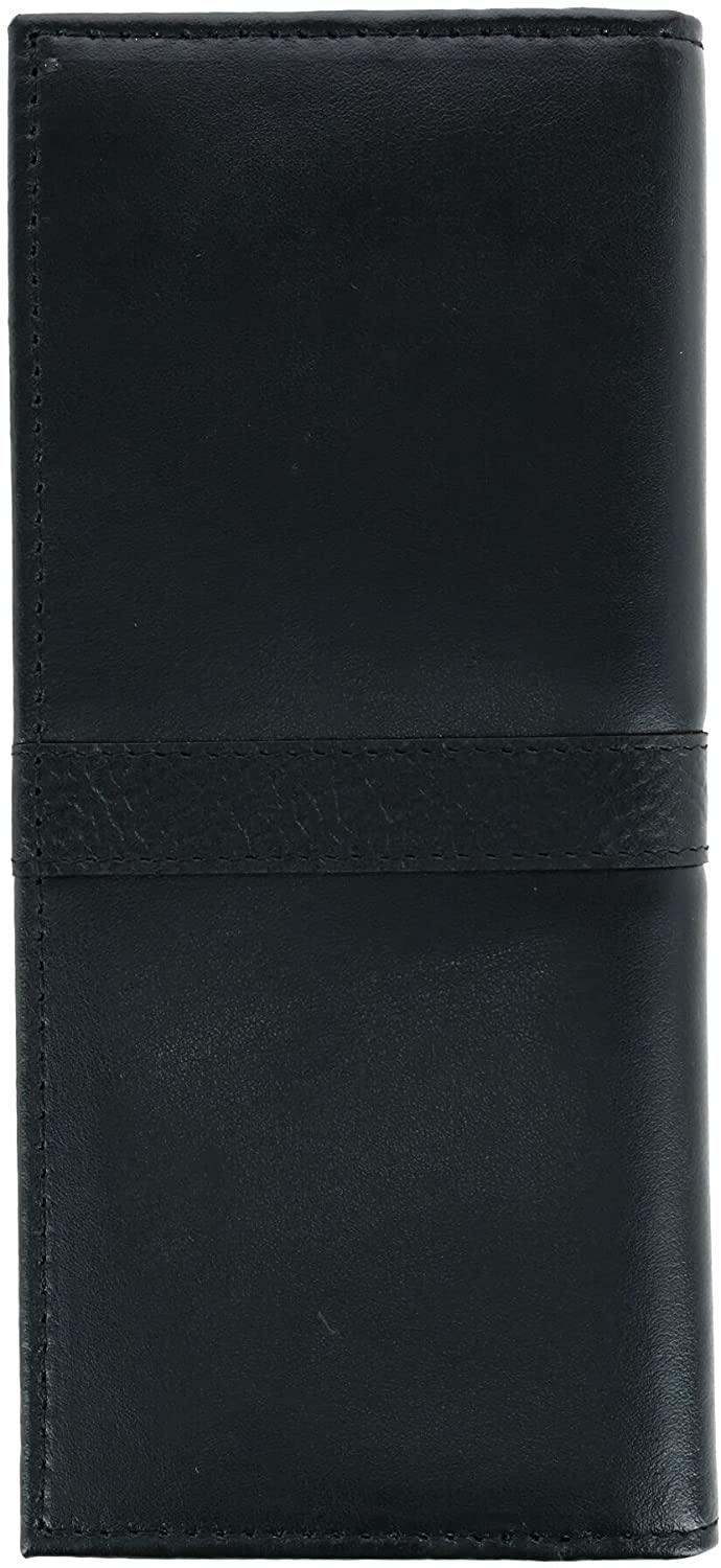 Tommy Hilfiger Men's Leather Ranger RFID Checkbook Secretary Wallet