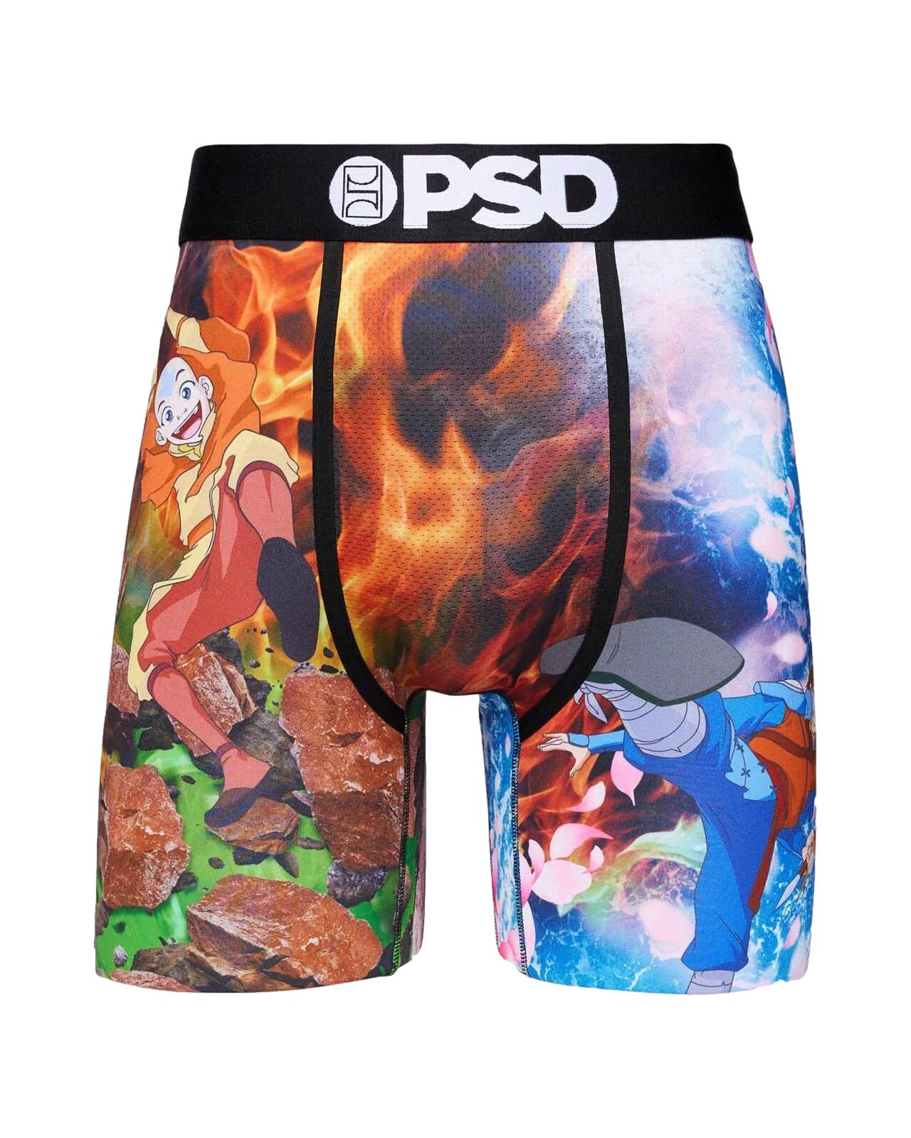 PSD Underwear Men's Avatar Elements Boxer Brief Multi