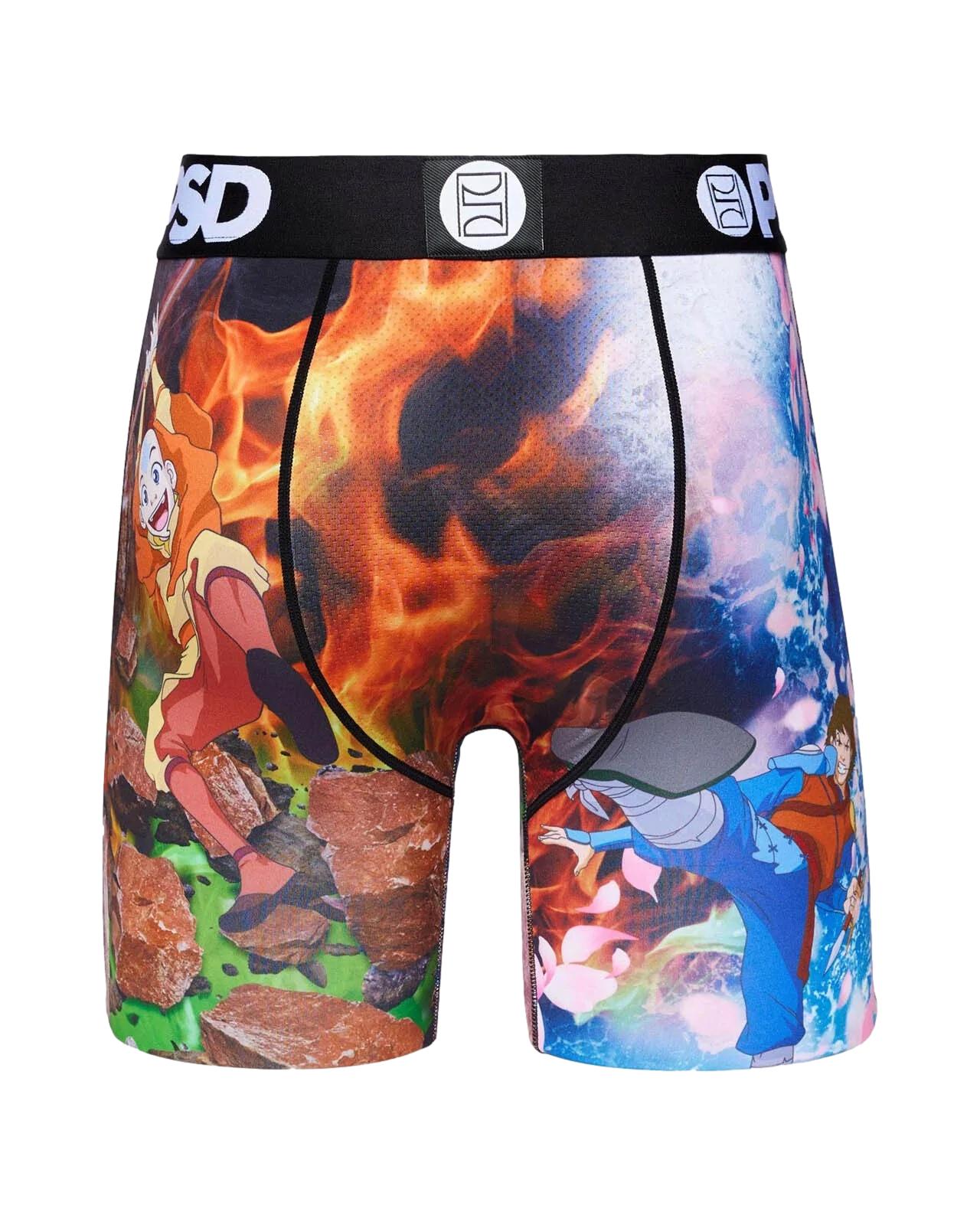 PSD Underwear Men's Avatar Elements Boxer Brief Multi