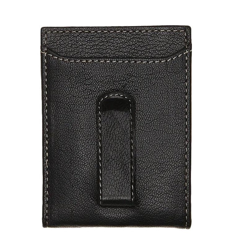 Timberland Men's Premium Genuine Leather Flip Clip Wallet