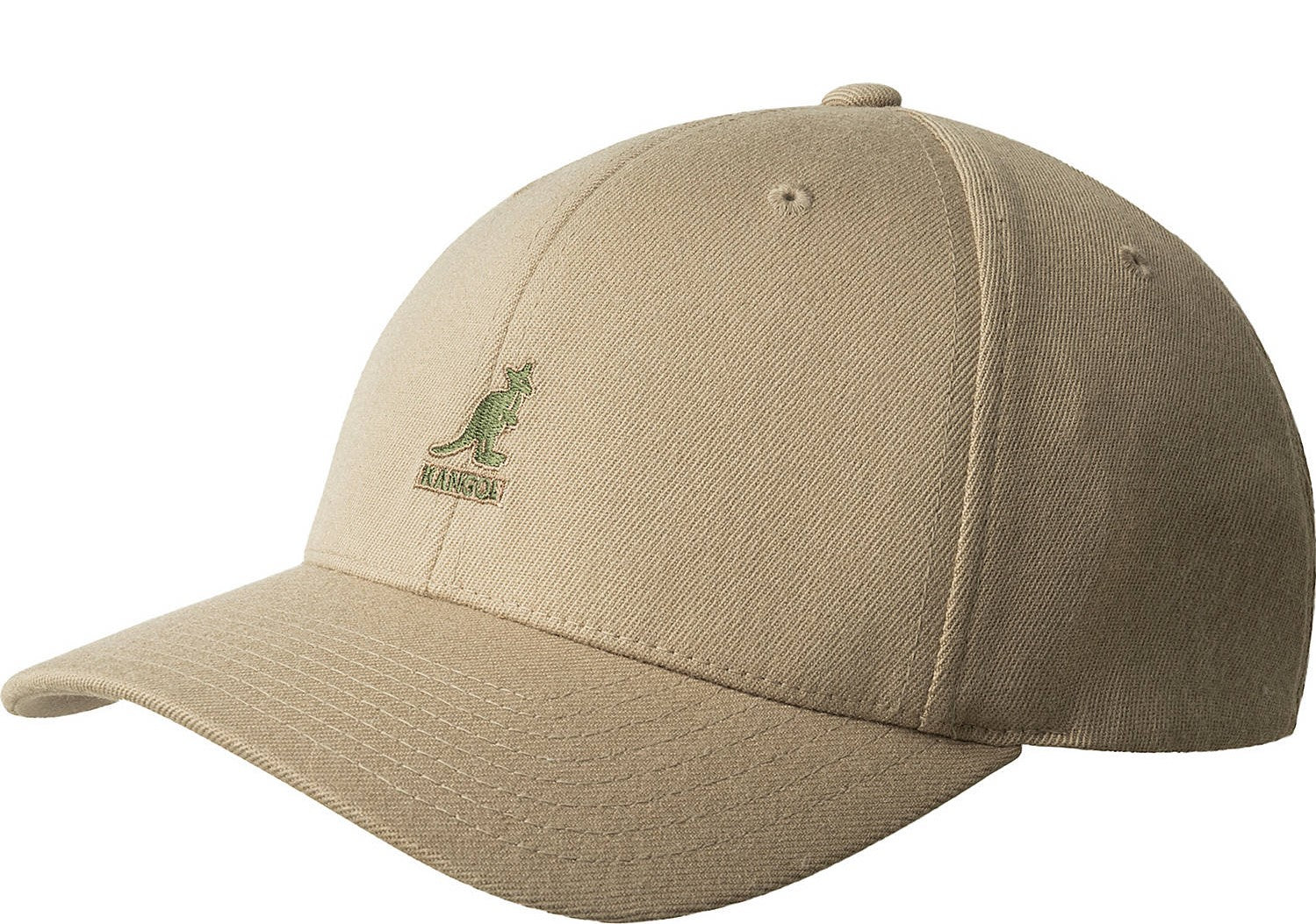 Kangol Men's Logo Wool FlexFit Baseball Cap