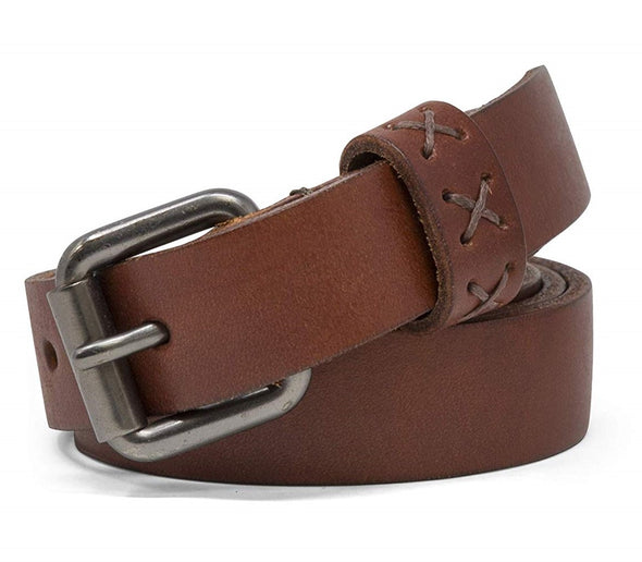 Timberland Womens Casual Leather Belt 20MM Skinny Tonal