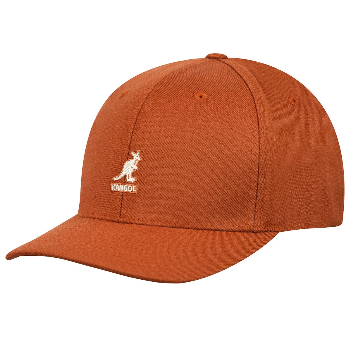 Kangol Men's Logo Wool FlexFit Baseball Cap