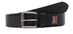 Timberland PRO Men's 38mm Genuine Top Grain Leather Rubber Patch Belt