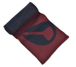 Black/Crimson
