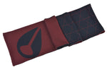 Black/Crimson
