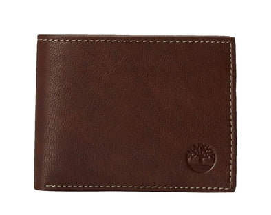 Timberland Men's Premium Genuine Leather Slimfold Wallet