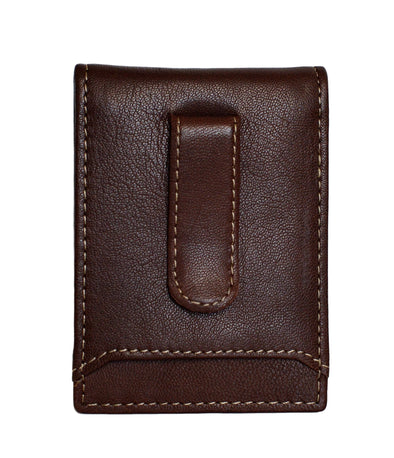 Timberland Men's Premium Genuine Leather Flip Clip Wallet