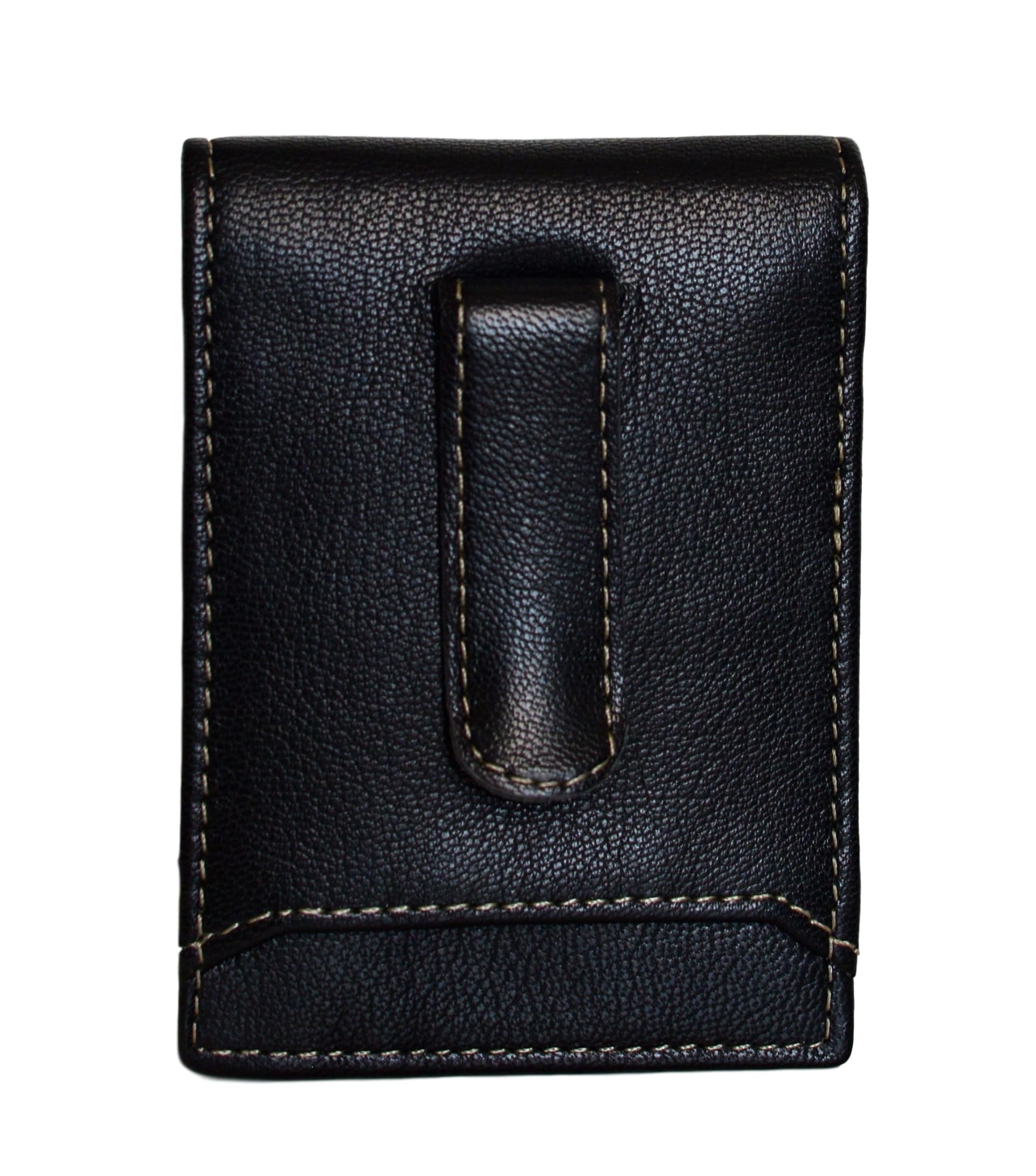 Timberland Men's Premium Genuine Leather Flip Clip Wallet