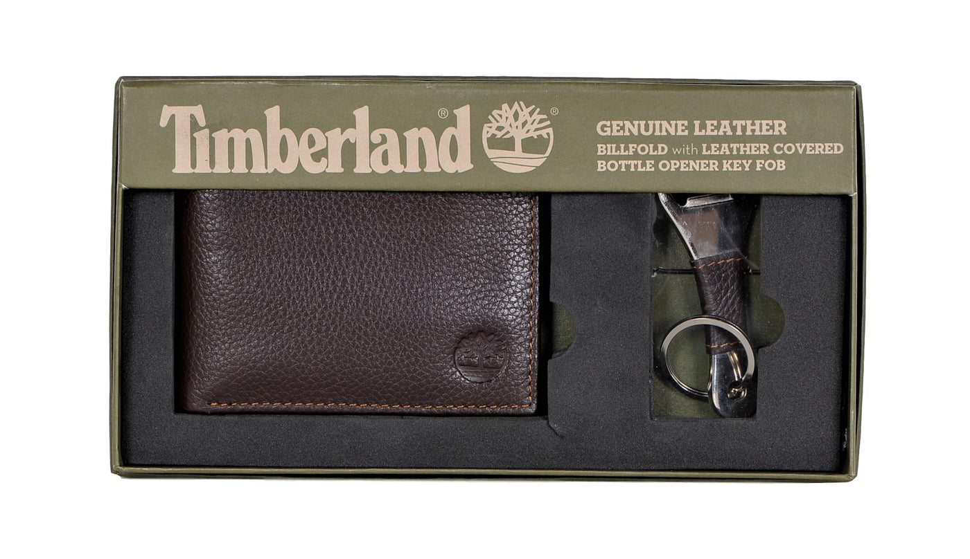 timberland wallet with key fob